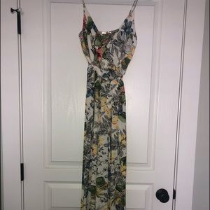 Boutique Floral wrap Jumpsuit